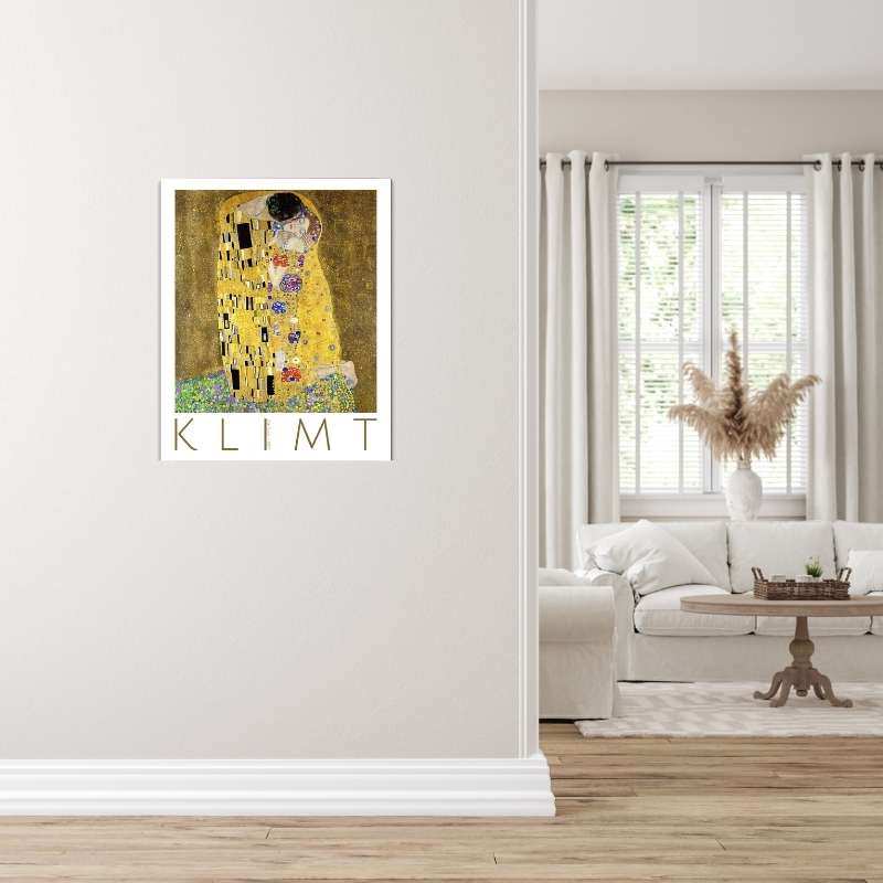 The Kiss | Gustav Klimt | Art Nouveau 1907 - Image 3